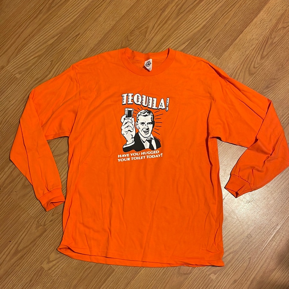 Funny Tequila Shirt Mens Sz Large